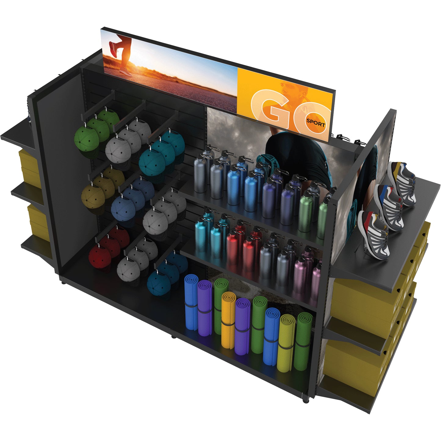 MODify™ Gondola Merchandise Kit 01