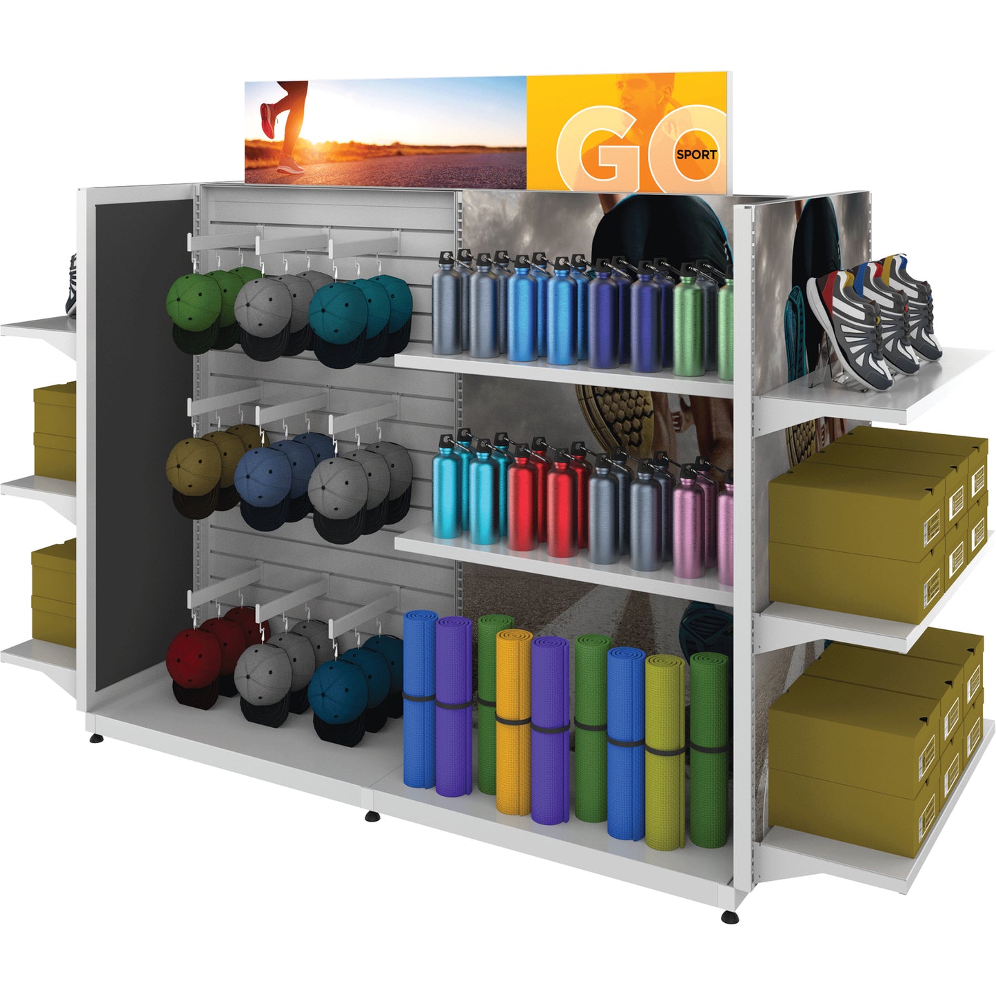 MODify™ Gondola Merchandise Kit 01