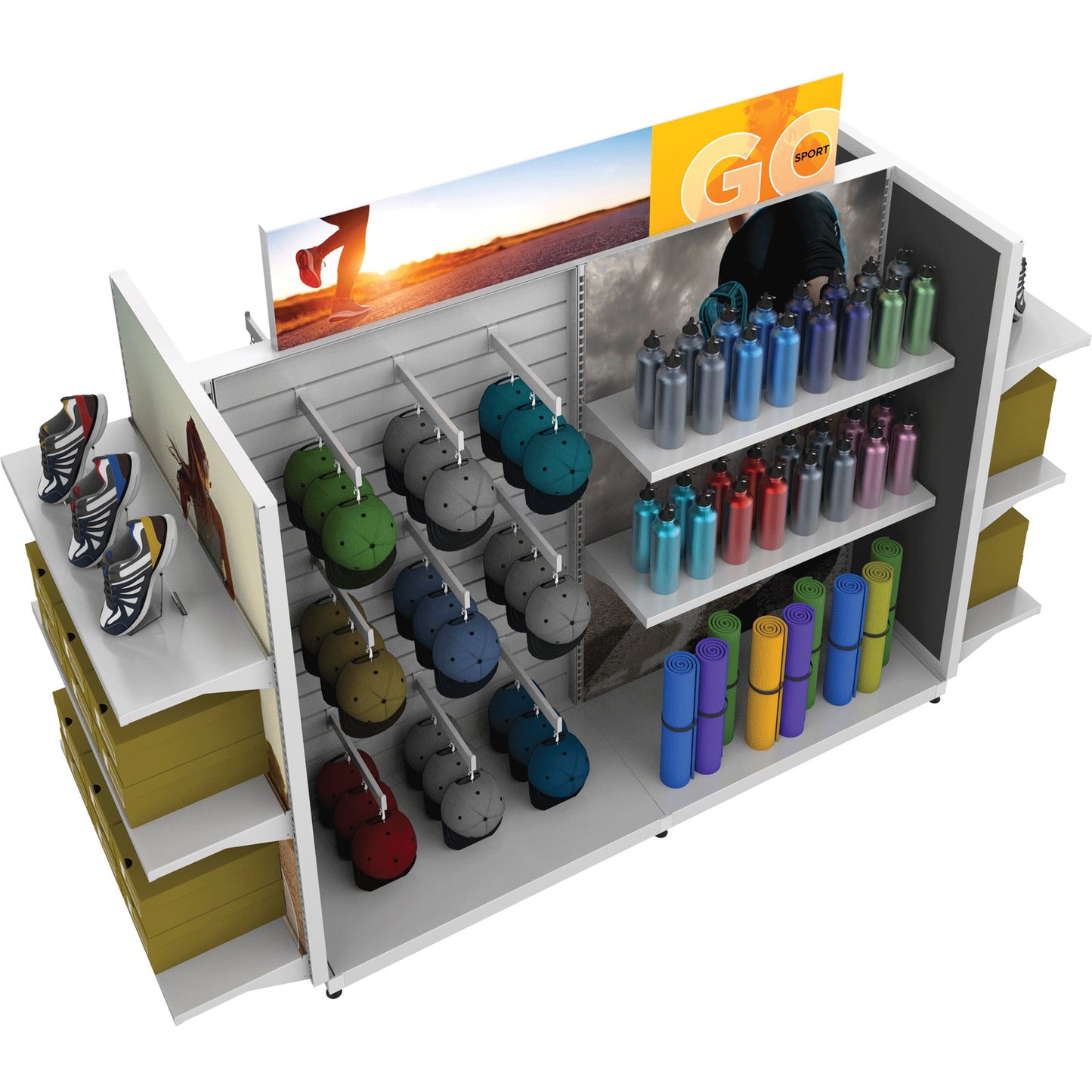 MODify™ Gondola Merchandise Kit 01