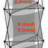 Replacement Graphics for Xclaim 2½′ Tower Display · Kit 04
