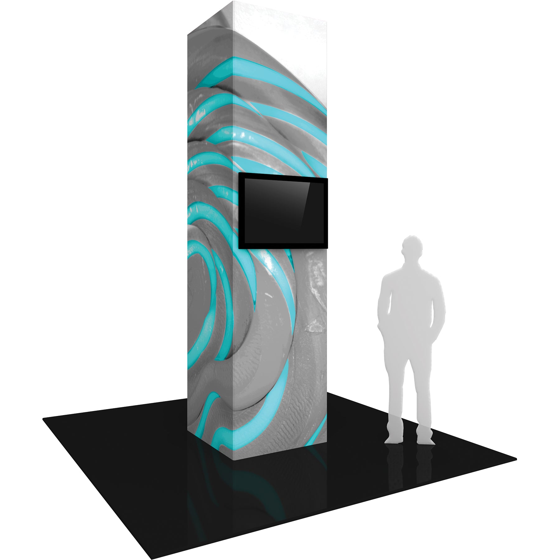 Vector Frame™ Modular Monitor Tower 05 · 3' x 12' – Epic Displays