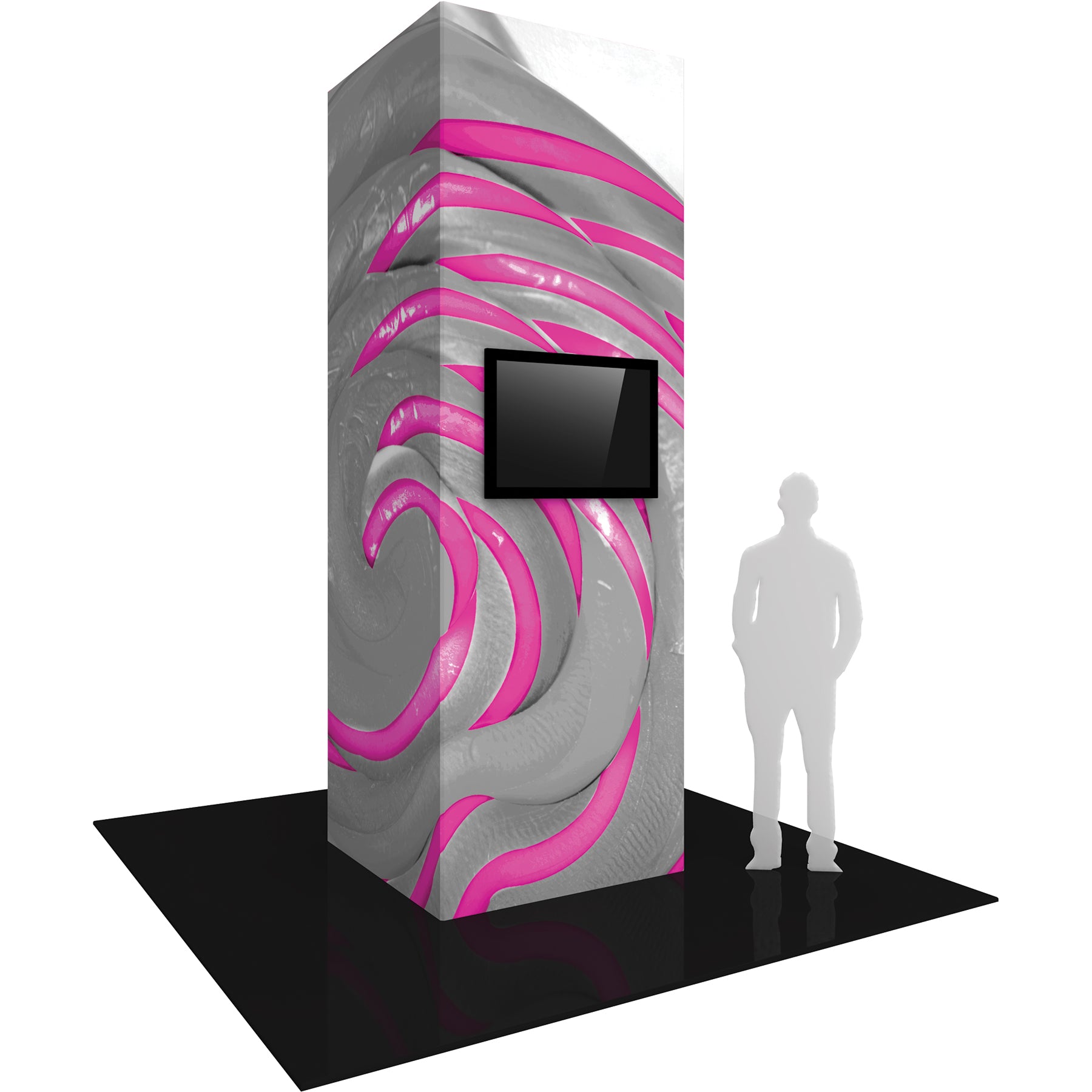 Vector Frame™ Modular Monitor Tower 06 · 4' x 12' – Epic Displays