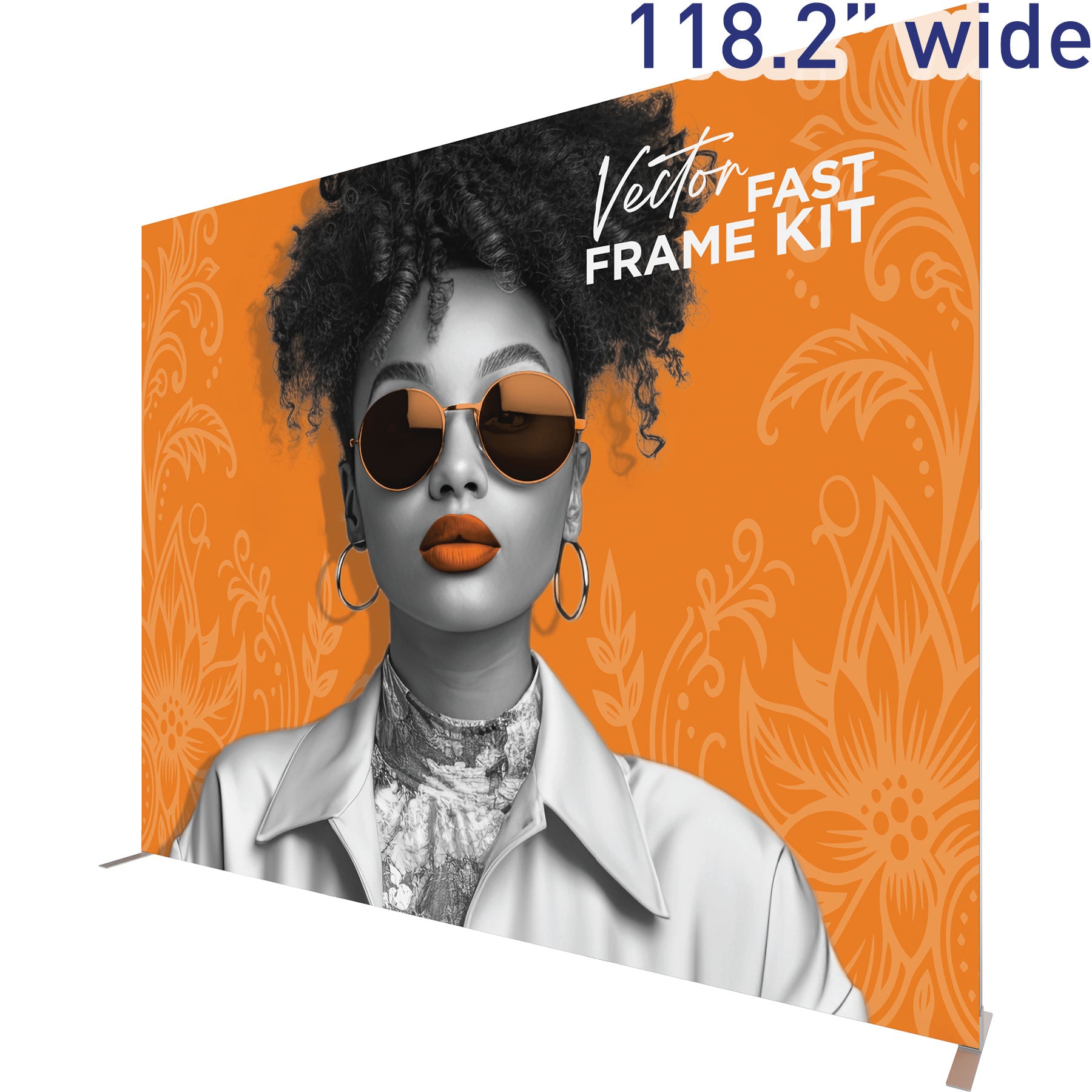 Vector Fast Frame Kit Vector Fast Frame™ 10ft Backwall – Epic Displays