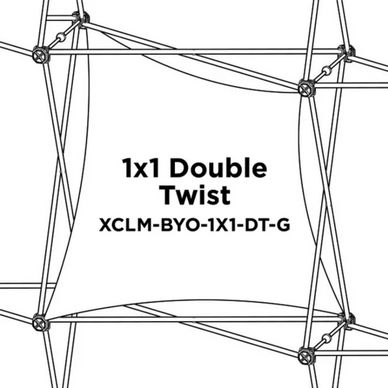 Replacement Graphics for Xclaim 5′ × 5′ Tabletop Display · Kit 04