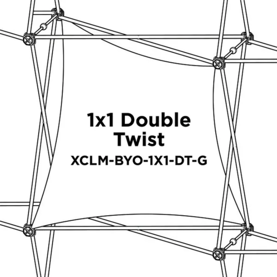 Replacement Graphics for Xclaim 5′ × 5′ Tabletop Display · Kit 04