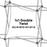 Replacement Graphics for Xclaim 5′ × 5′ Tabletop Display · Kit 04