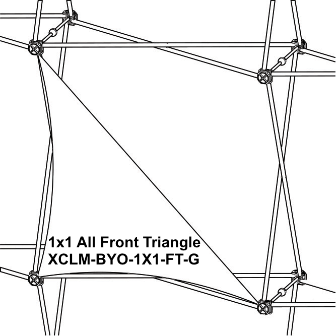 Replacement Graphics for Xclaim 2½′ Tower Display · Kit 04