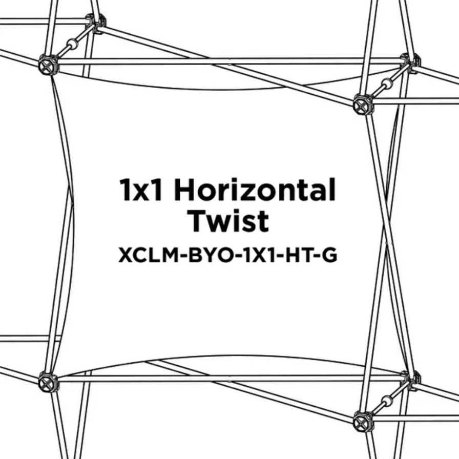 Replacement Graphics for Xclaim 14' Pyramid Display · Kit 01
