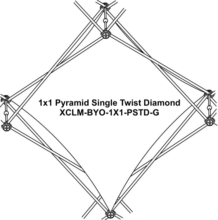 Pyramid Graphics Display Replacement Graphics for Xclaim Pyramid Tabletop Display · Kit 01 ...