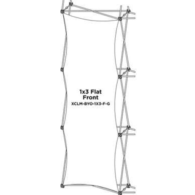 Replacement Graphics for Xclaim 2½′ Tower Display · Kit 03