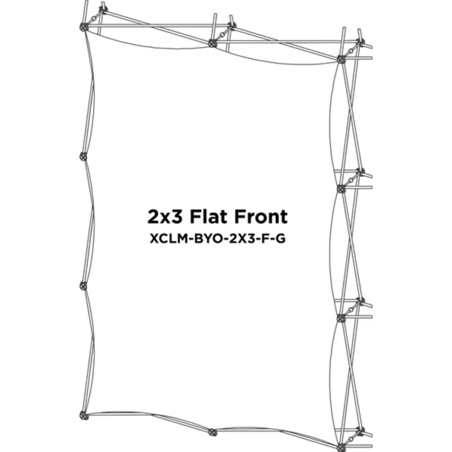 Replacement Graphics for Xclaim 5′ × 7½′ Display · Kit 01