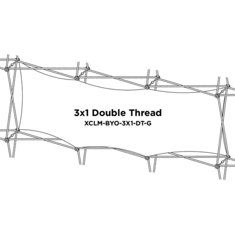 Replacement Graphics for Xclaim 7½′ × 7½′ Display · Kit 06