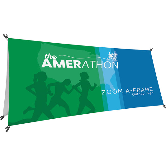 Zoom™ A-Frame Banner