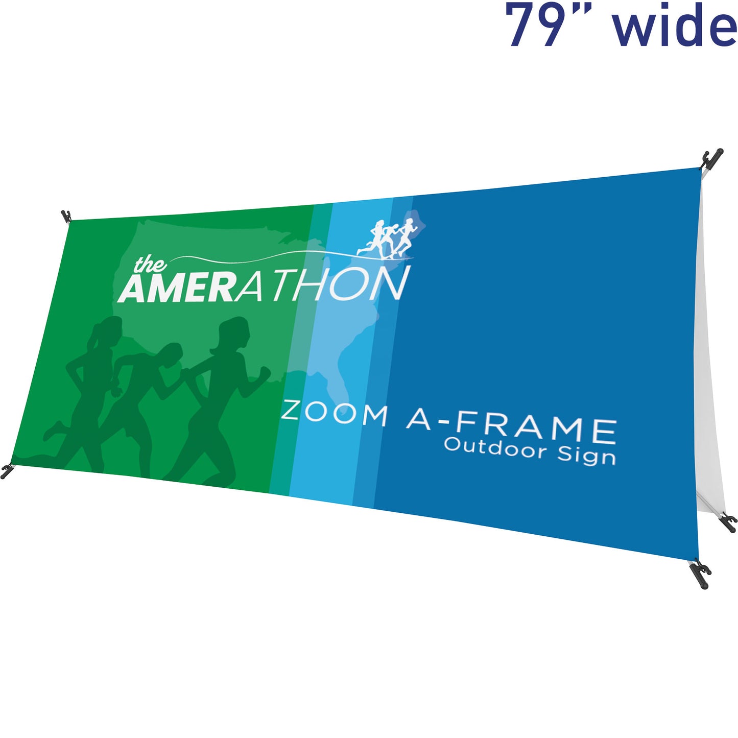 Zoom™ A-Frame Banner