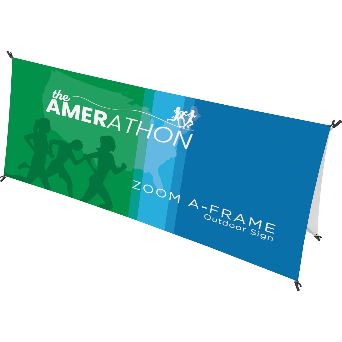 Zoom™ A-Frame Banner