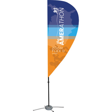 Zoom™ Flex Flag · D-Shaped