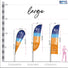 Zoom™ Flex Flag · Large