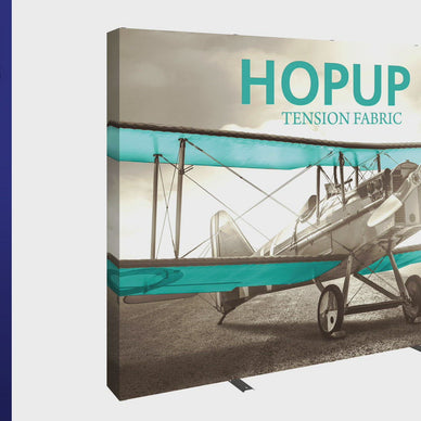 Hopup™ Pop-Up Display, Straight · 10′w × 7½′h + Kit·04