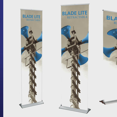 Blade Lite™ 800 Retractable Banner Stand ∙ 31½″ wide