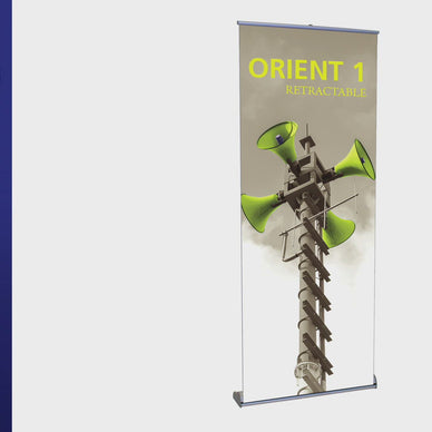 Orient™ 1000 Retractable Banner Stand · 39¼″ wide