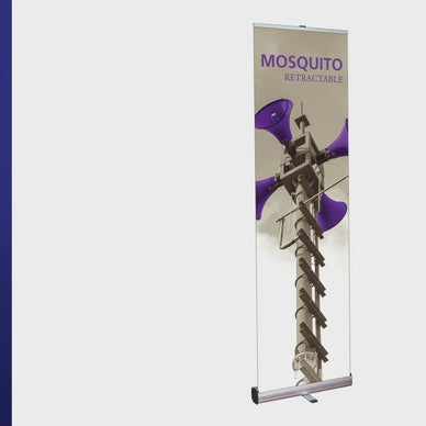 Mosquito™ 1200 Retractable Banner Stand · 47¼″ wide