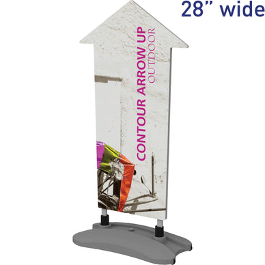 Contour Sign Contour™ UP ARROW-Shaped Indoor/Outdoor Sign – Epic Displays