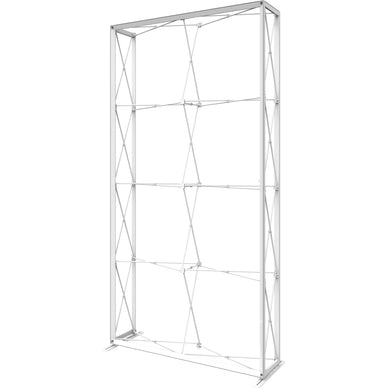 Embrace™ Tension Fabric Display · 5′ wide × 10′ tall