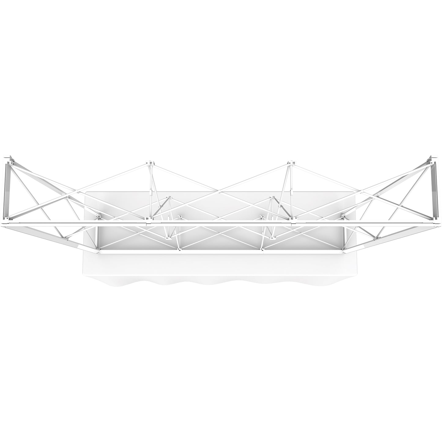 Embrace™ Tabletop Display · 7½′ wide × 5′ tall