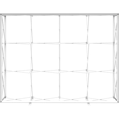 Embrace™ Tension Fabric Display · 10′ wide × 7½′ tall