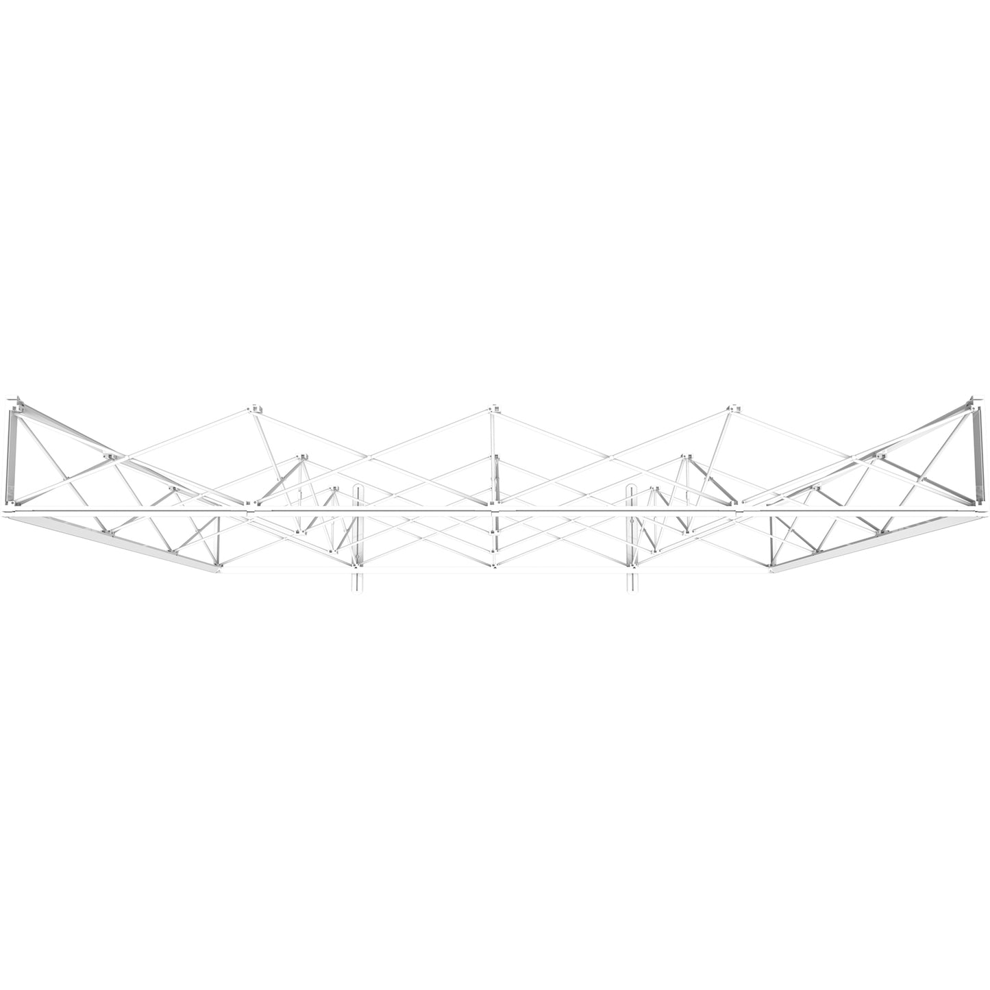 Embrace™ Tension Fabric Display · 10′ wide × 7½′ tall