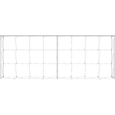 Embrace™ Tension Fabric Display · 20′ wide × 7½′ tall