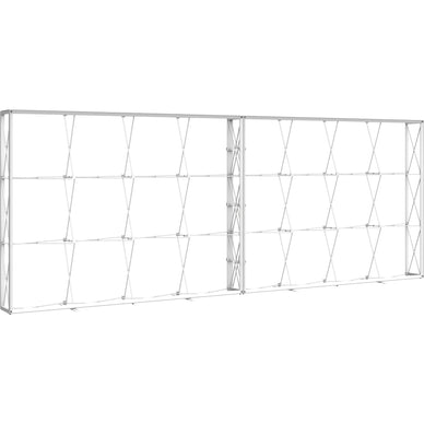 Embrace™ Tension Fabric Display · 20′ wide × 7½′ tall