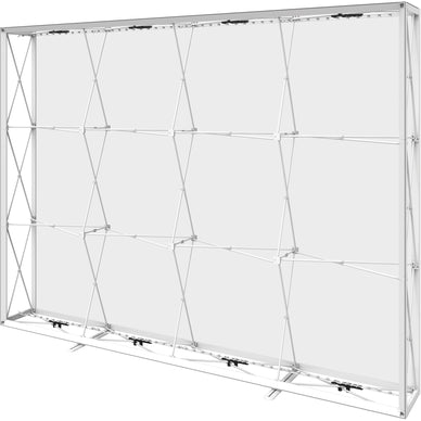 Embrace™ Tension Fabric Display · 10′ wide × 7½′ tall (BACKLIT)