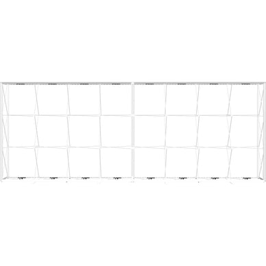 Embrace™ Tension Fabric Display · 20′ wide × 7½′ tall (BACKLIT)