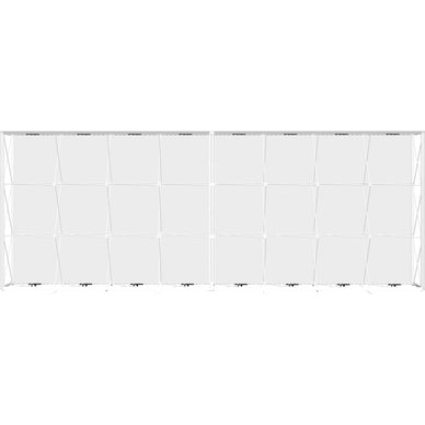 Embrace™ Tension Fabric Display · 20′ wide × 7½′ tall (BACKLIT)