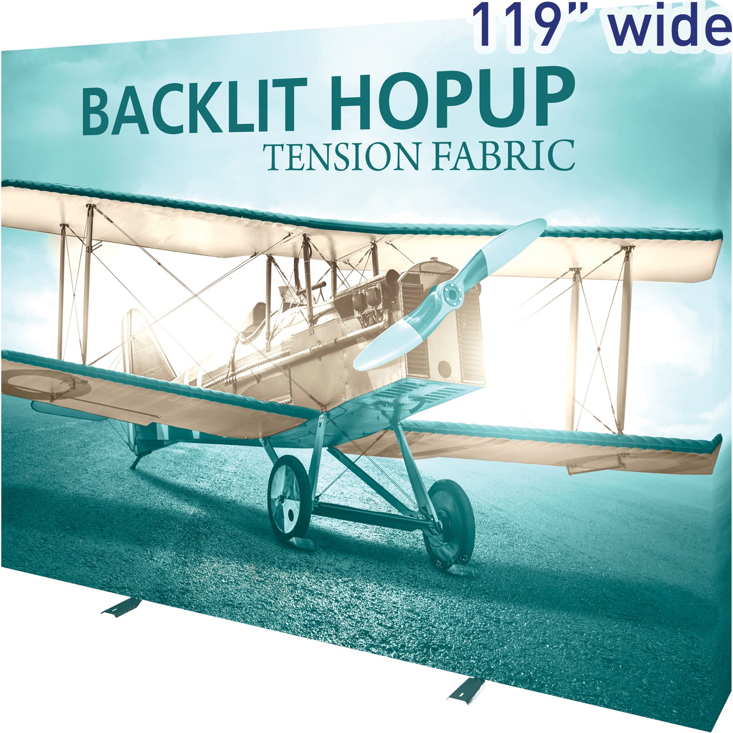 Replacement Graphic for 10′ × 7½′ Straight Wall (BACKLIT)