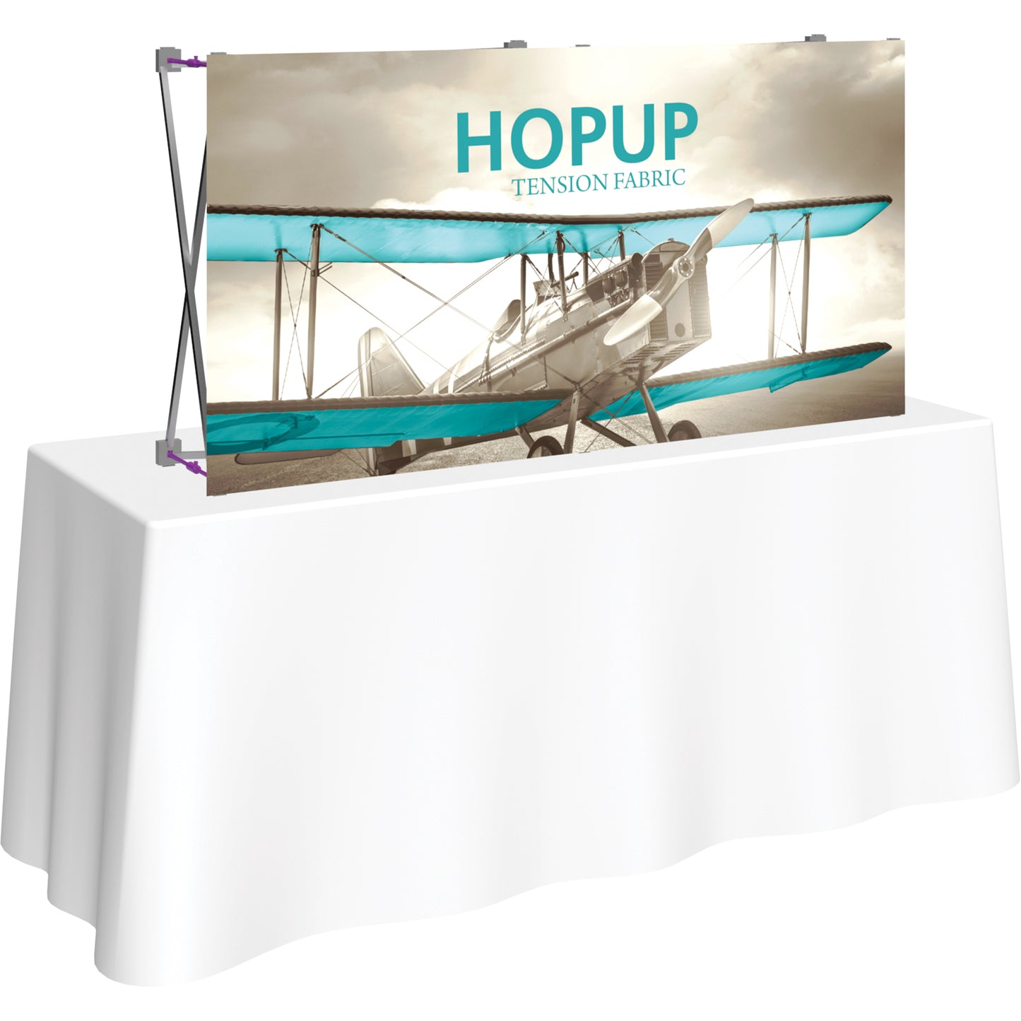 Replacement Graphic for 5′ × 2½′ Straight Tabletop