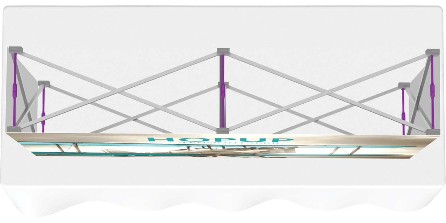 Replacement Graphic for 5′ × 2½′ Straight Tabletop