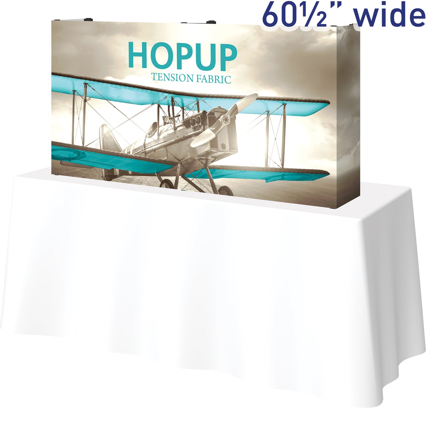 Replacement Graphic for 5′ × 2½′ Straight Tabletop