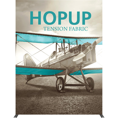 Hopup™ Pop-Up Display, Straight · 7½′w × 10′h