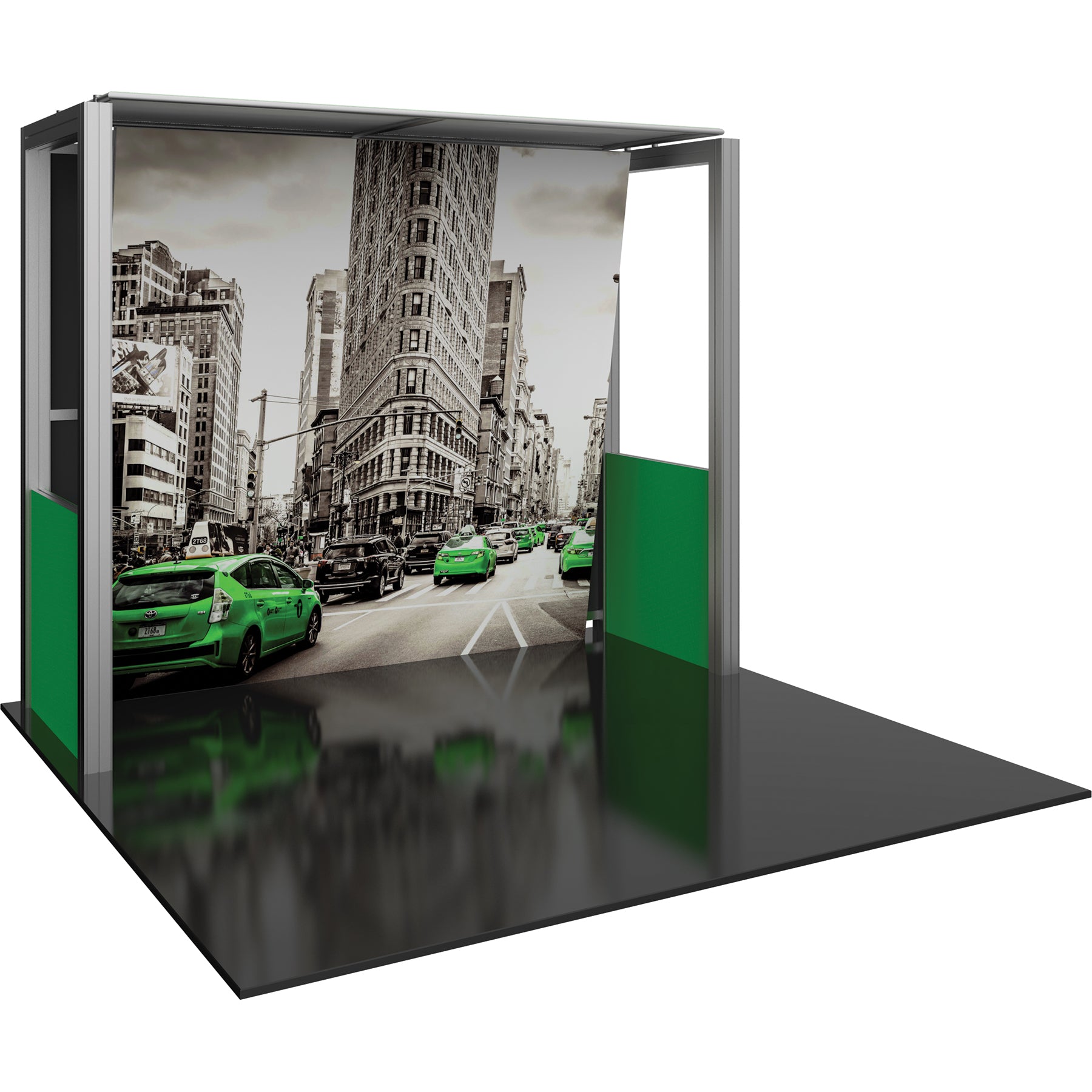 Hybrid Pro™ 10ft Modular Backwall Kit 04 – Epic Displays