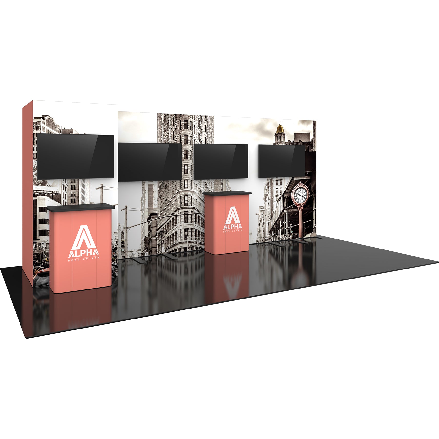 Backwall Hybrid Pro™ 20ft Modular Backwall Kit 25 – Epic Displays