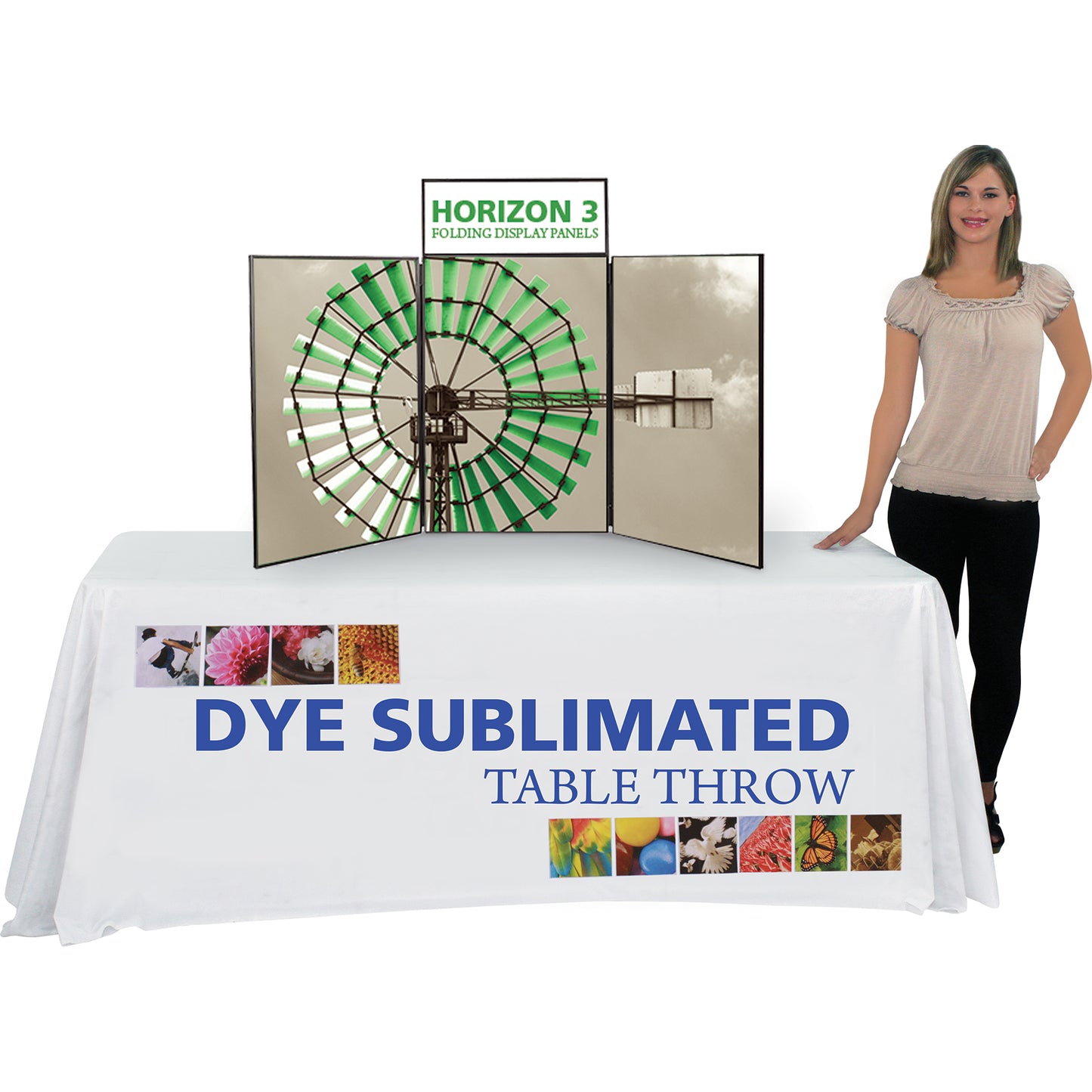 Table and Table Throw sold separately.