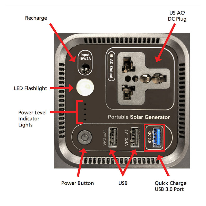 LED Light Battery Pack