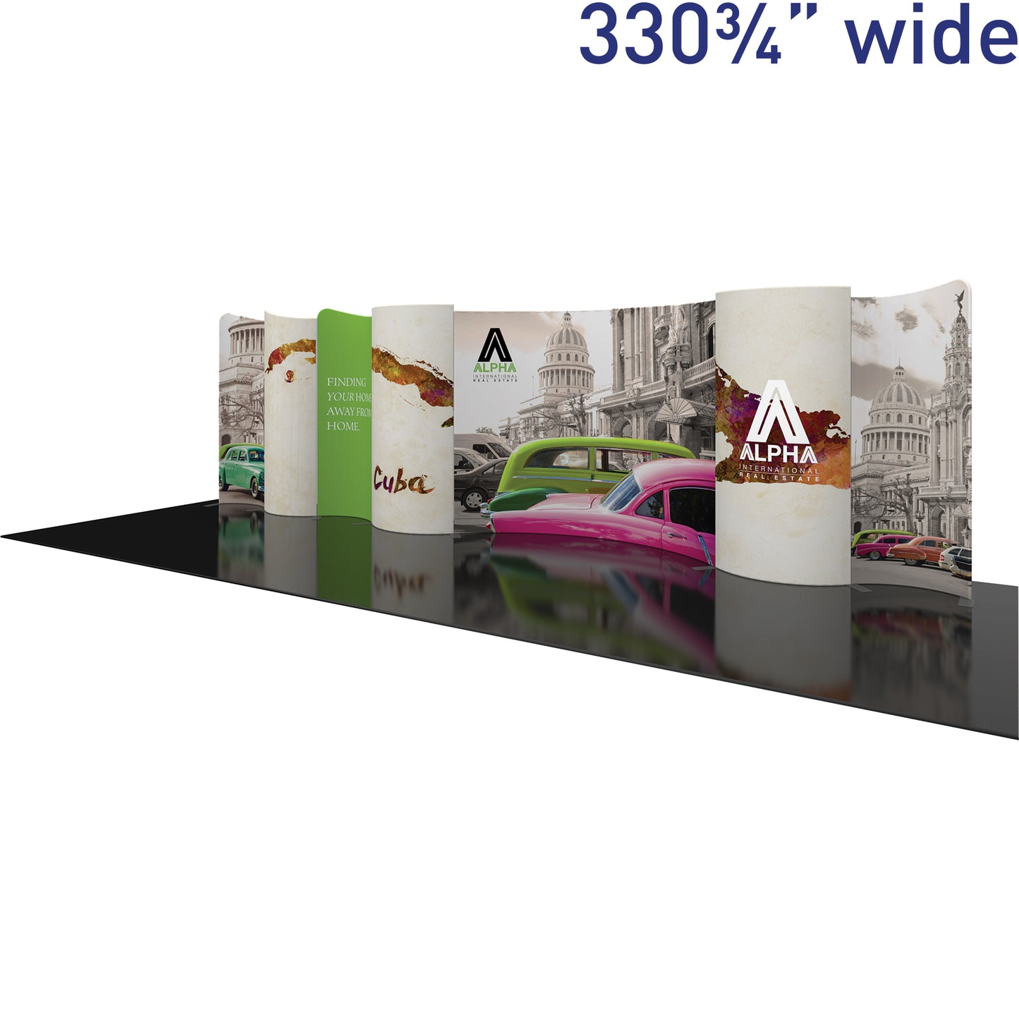 Modulate™ Modular Backdrop, Display Kit 01 · 30′ wide