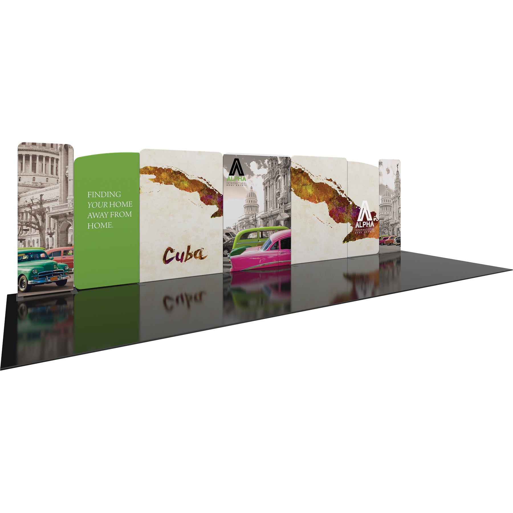 Modulate™ 30ft Tradeshow Booth • Kit 02 – Epic Displays