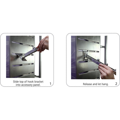 Orbital Express™ Slotwall Waterfall Arm