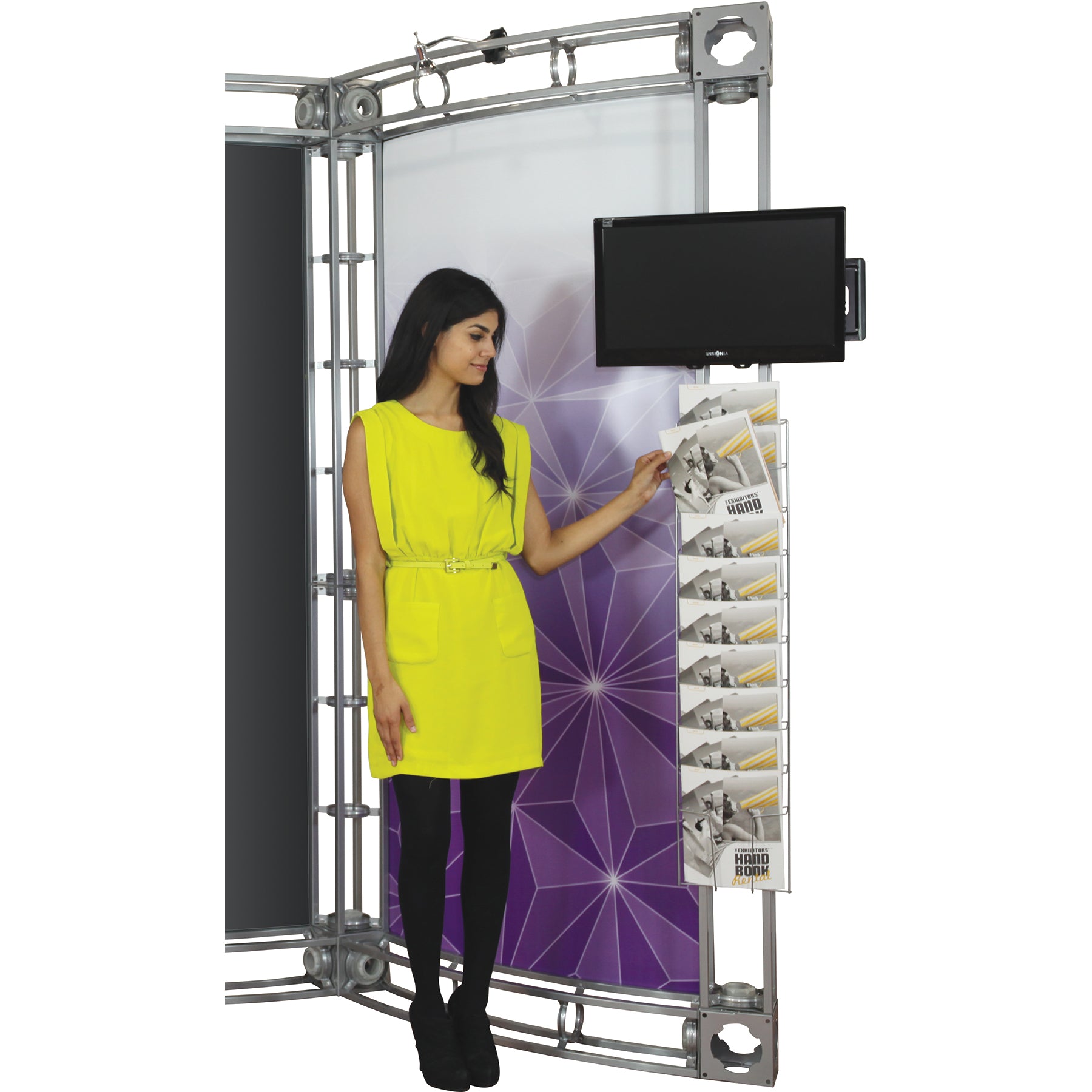 Orbital Racking Components Orbital Express™ Truss Literature Rack – Epic Displays