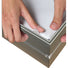 Vector Frame™ Monitor Kiosk · 48" wide (Double-Sided Mount)