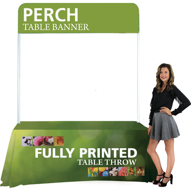 Perch™ 8′ Table Banner, 18¾″h